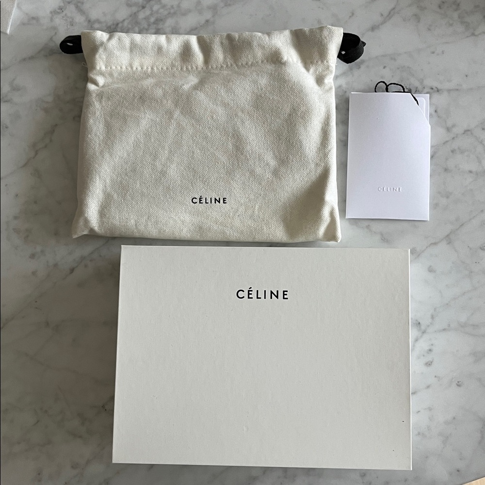 Celine Large Multifunction Wallet in Dune - Picture 11 of 11